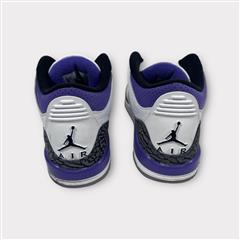 NIKE Grade School Air Jordan Retro 3 (GS) 'Dark Iris' DM0967-105 4Y